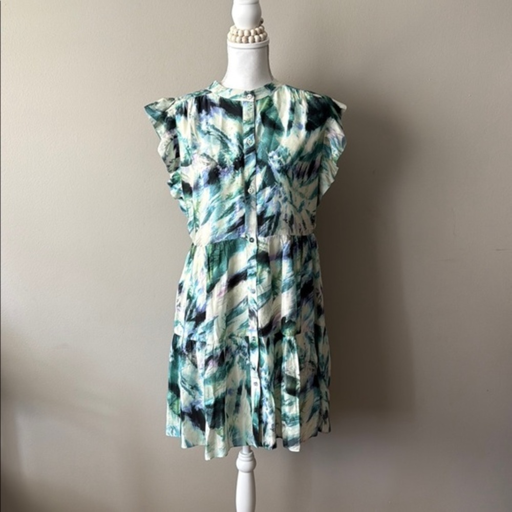 NWT/MARIE OLIVER | neelie Dress color turk tie dye size s mini Dress